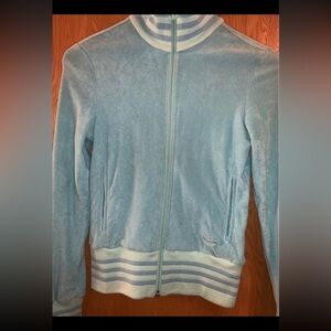 Adidas Mint Green Zip-Up Jacket